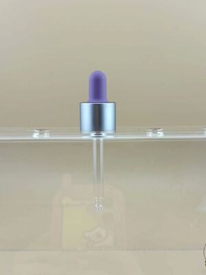 Essenzöl Hautpflege Gummi-Gürtel-Tropfdropper mit verstellbarer Länge Glasrohr