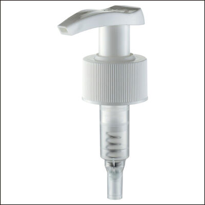 24/410 28/410 Links-Rechts Kosmetische Lotion Pumpe Weißfarbe Shampoo Dispenser Pumpe