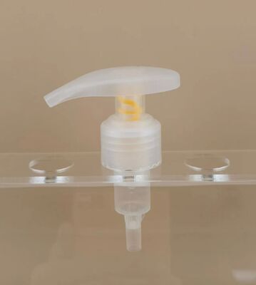 Transparente Lotionspumpe mit Links-Rechts-Verriegelung für die Hautpflege
