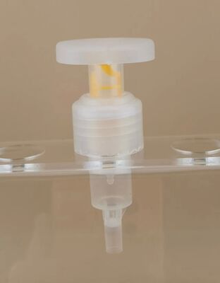 Transparente Lotionspumpe mit Links-Rechts-Verriegelung für die Hautpflege