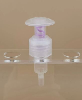Transparente Lotionspumpe mit Links-Rechts-Verriegelung für Körperwaschmittel