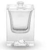 Luxus 50 ml 100 ml durchsichtige Flaschen mit dicken Mauern von hochwertigem Parfum