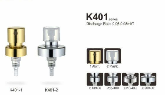 18 mm 20 mm Aluminium Krampfpumpe Parfümsprüher Feinschmelz Spray K401