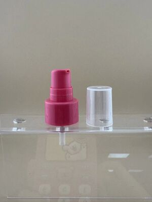 Kosmetische rosa Lotion Creme Behandlung Pumpe 20/410 für die Hautpflege ätherische Öl Glasflasche