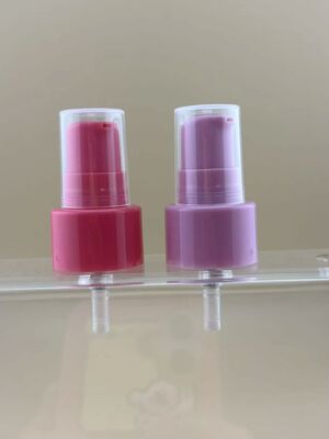 Kosmetische rosa Lotion Creme Behandlung Pumpe 20/410 für die Hautpflege ätherische Öl Glasflasche