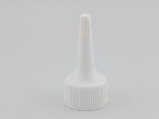 Flaschenverteilfach 24 mm weiße Gürtel-Schraubkappe