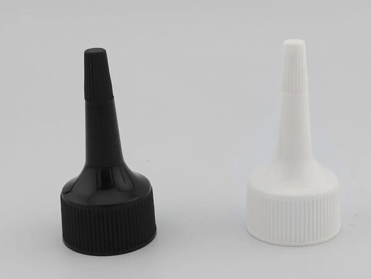 Flaschenverteilfach 24 mm weiße Gürtel-Schraubkappe