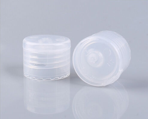 Flaschendeckel mit glatter Oberfläche, 24-28-mm-Squeeze-Shampoo-Flasche, Kunststoff-Flip-Cap