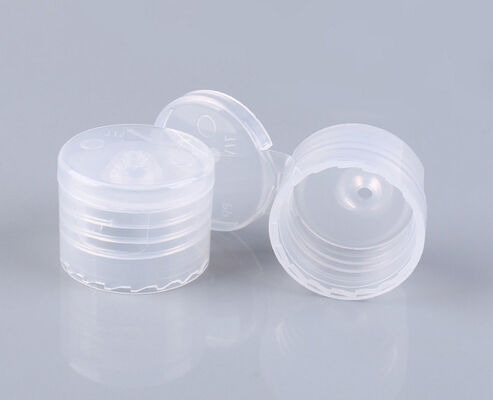 Flaschendeckel mit glatter Oberfläche, 24-28-mm-Squeeze-Shampoo-Flasche, Kunststoff-Flip-Cap