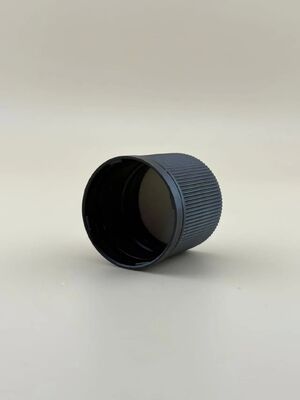 Schwarze 20/410 Manipulationssichere Kappe für Glasflaschen