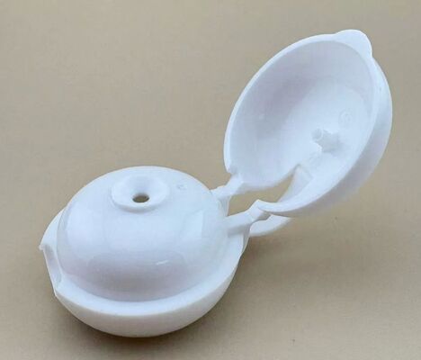 Weiße Kosmetikflaschenkappe 28 mm Flaschenkappe Runder Kunststoff für Handwaschmittel