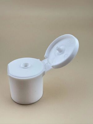 Schwarzer, mattierter Flip-Top-Verschluss 24/410 für Shampoo-Flasche