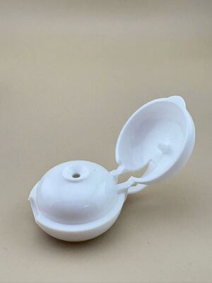Schwarzer, mattierter Flip-Top-Verschluss 24/410 für Shampoo-Flasche