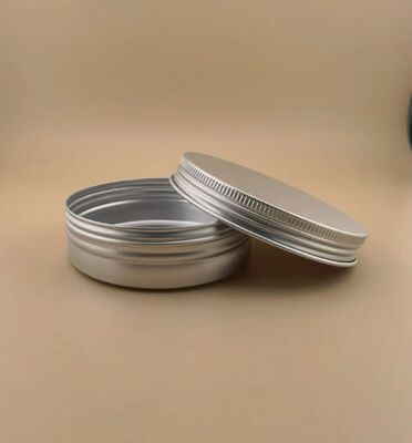 Aluminium Lippenbalsambehälter Gehäuse 50 ml 60 ml Aluminiumblechbehälter 60 Gramm 100 ml Aluminium Kerzenkrug für Tee
