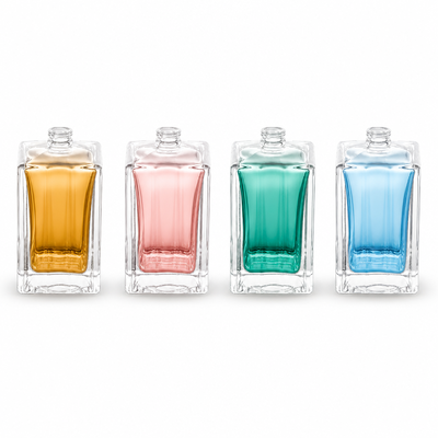 Warm verkaufte, maßgeschneiderte kosmetische Verpackung 100 ml langlebige Glasflasche Parfümflasche