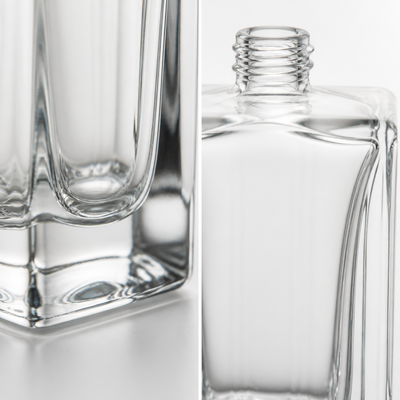 Warm verkaufte, maßgeschneiderte kosmetische Verpackung 100 ml langlebige Glasflasche Parfümflasche