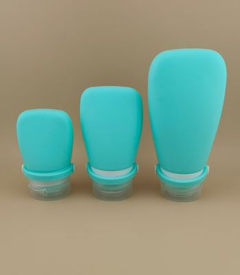 Cyan Nachfüllbehälter Silikon Reiseflaschen K1400 für Hautpflege