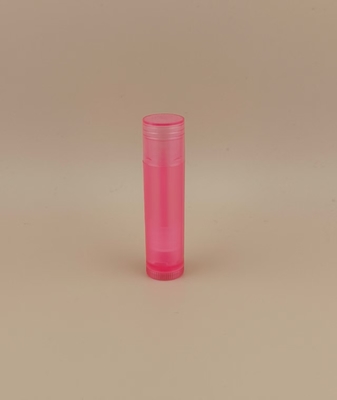 Kleine, glatte, transparente Rosen-Lippenbalsam-Verpackung für Lippenstifte