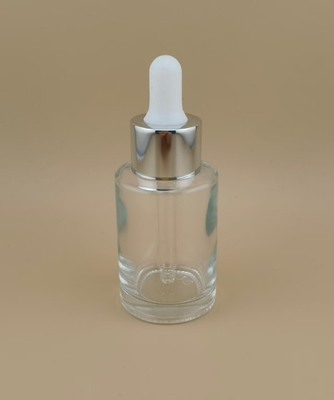 K-GBL30 Glas-Tropffflasche Klar glatt für präzise Essenz-Anwendung