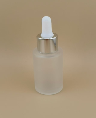 Neues Design Klar Matte Rund Tropffflasche K-GBL30 für Essence