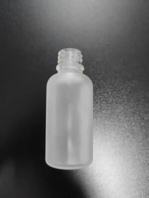 Luxus-Kosmetikverpackungsflasche, Glas-Tropfflasche, 15 ml, 30 ml, 50 ml, mattierte Flaschen